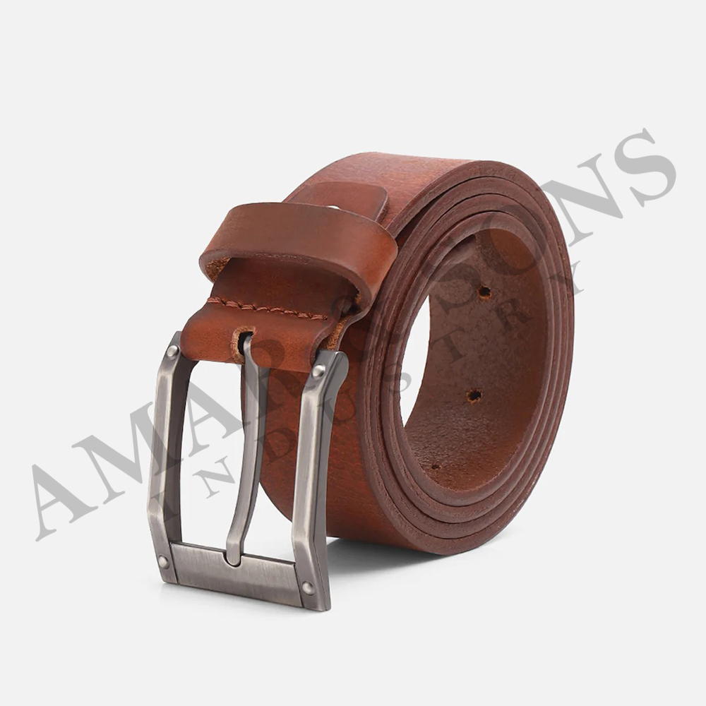 13 (1)(6.3$) Leather Belts - Image 1
