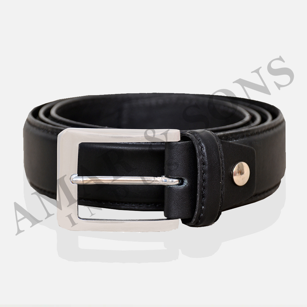 3(6.00$) Leather Belts - Image 1