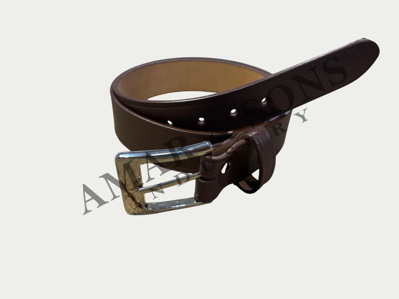 7 (1)(6.20$) Leather Belts - Image 1