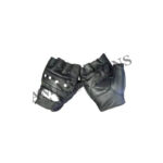 Leather Biker Gloves