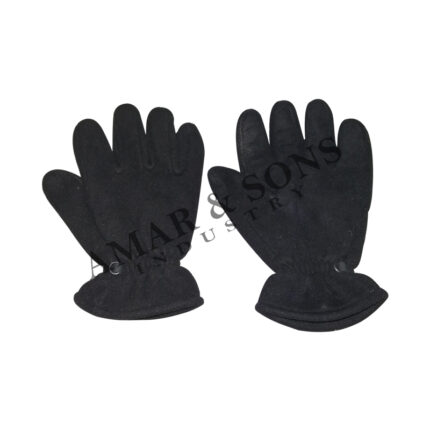 Leather Biker Gloves