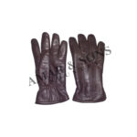Leather Biker Gloves