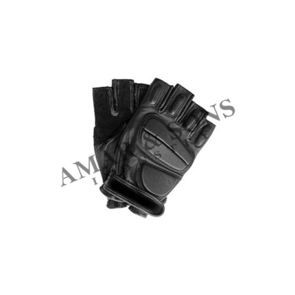Leather Biker Gloves