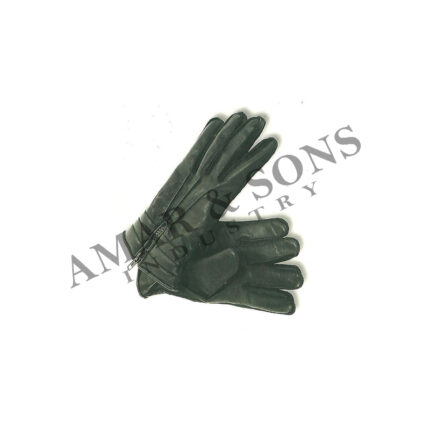 Leather Biker Gloves